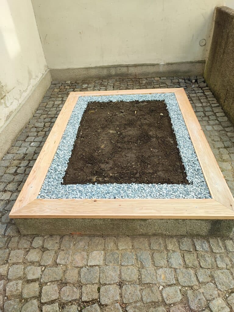 Blumenbeet erneuert